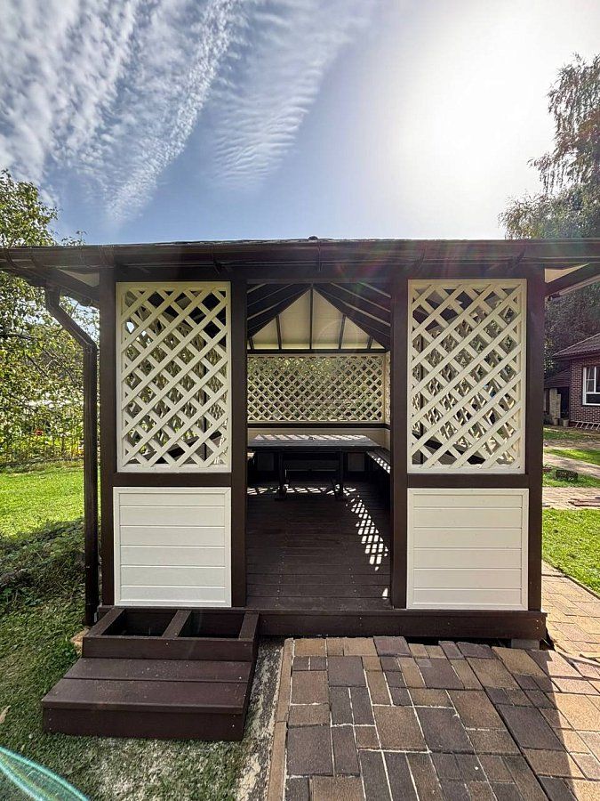 Прямоугольная беседка ШАТЕР 2