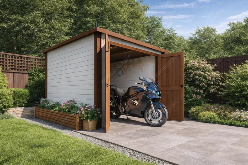 Гараж для мотоцикла Свола