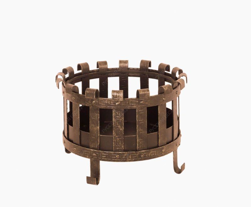 Костровая чаша кованая №6 Везувий