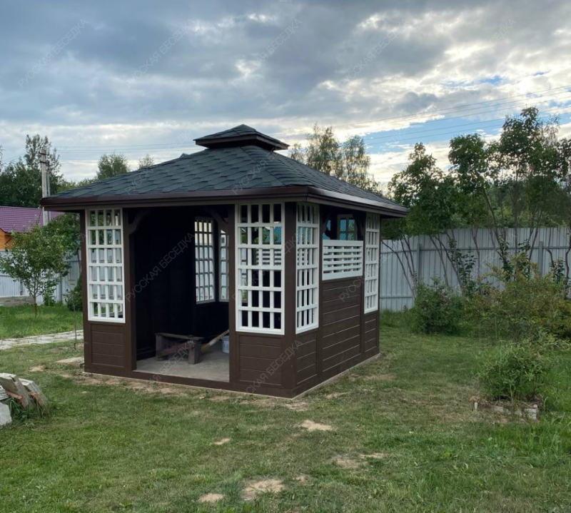 Квадратная беседка АРНИКА