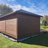 Застекленная беседка БАЛТИКА с террасой 2