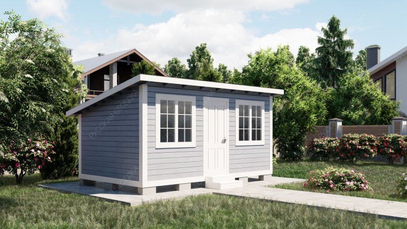 Бытовка деревянная Лишенино