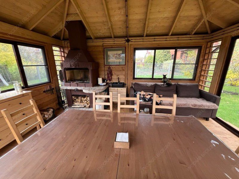 Закрытая беседка Гринхаус 4х5 Плюс