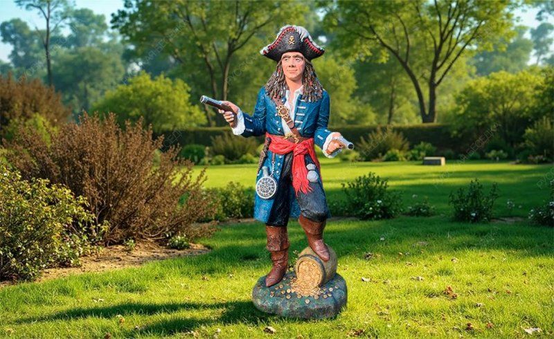 Садовая фигура Пират