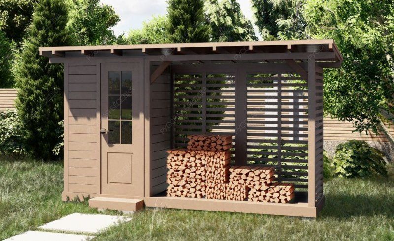 Дровник Двуглинково