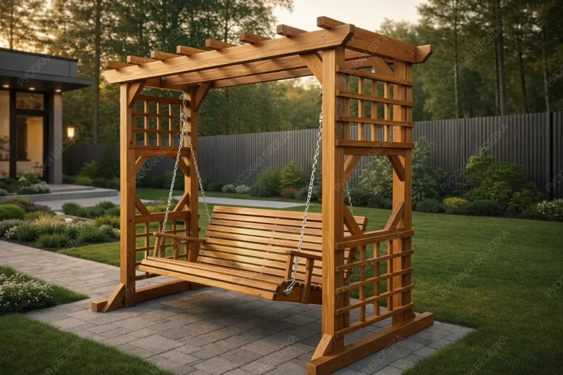 Садовые качели Ласточка