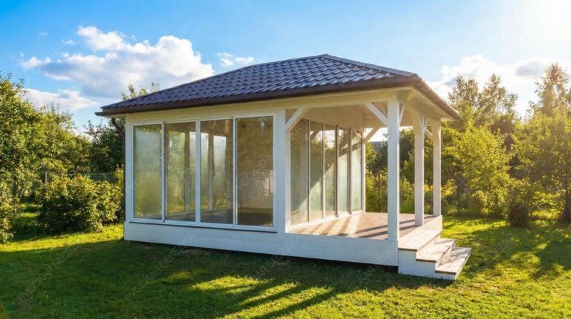 Застекленная беседка ПАЛЕРМО