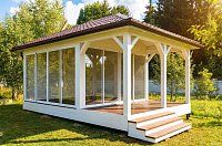 Застекленная беседка ПАЛЕРМО