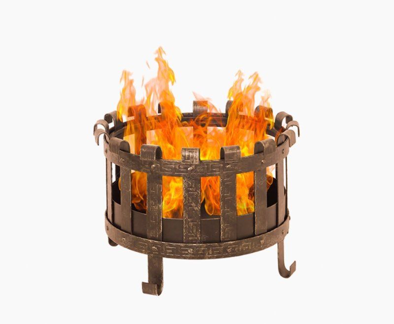 Костровая чаша кованая №6 Везувий