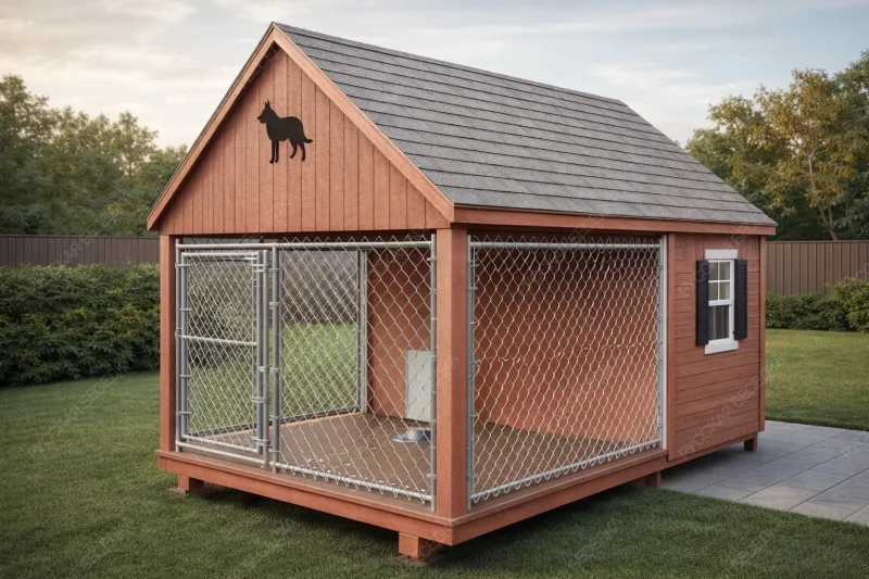 Вольер для собак Тишье
