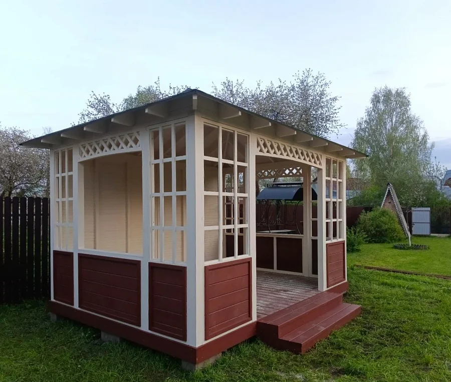 Прямоугольная беседка АРИЯ