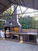 Печь № 25 — Новая Печь барбекю с печью под казан