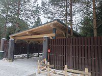 Навес односкатный ВЕСТВУД